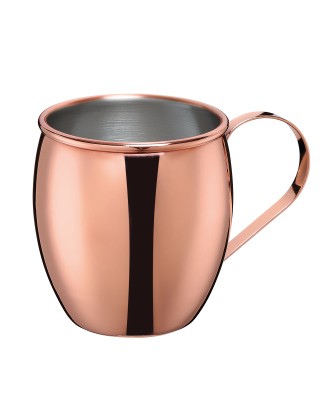 Cana din inox placat cu cupru, 500 ml, colectia Moscow - CILIO